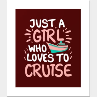 Cruise girl Posters and Art